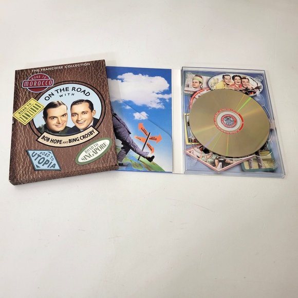 On the Road with Bob Hope and Bing Crosby DVD - Picture 1 of 5
